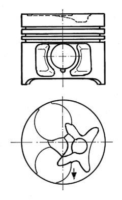 WILMINK GROUP Поршень WG1021884